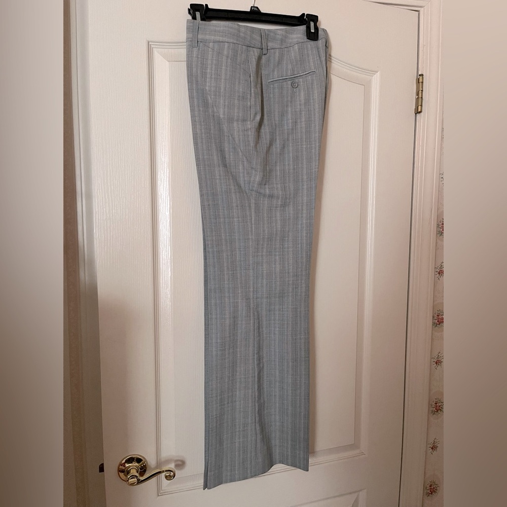 Express Editor Sz. 10 slacks blue/gry stripes!
